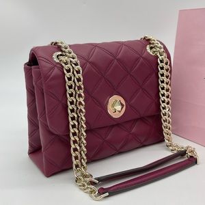 Kate Spade Natalia Quilted Leather Small Flap Crossbody Bag